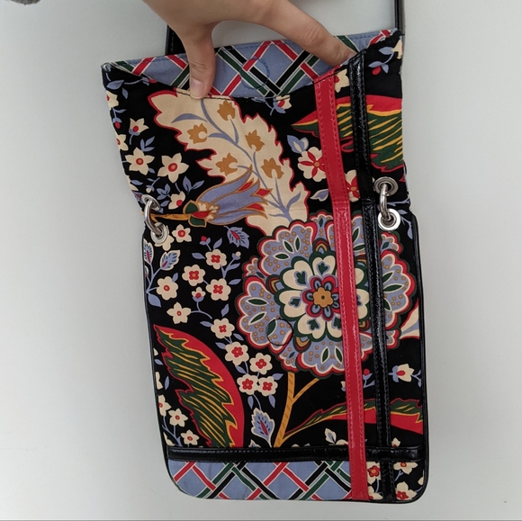 Leaving Soon Vera Bradley 2010 Versailles Pattern Crossbody Purse - Picture 5 of 9